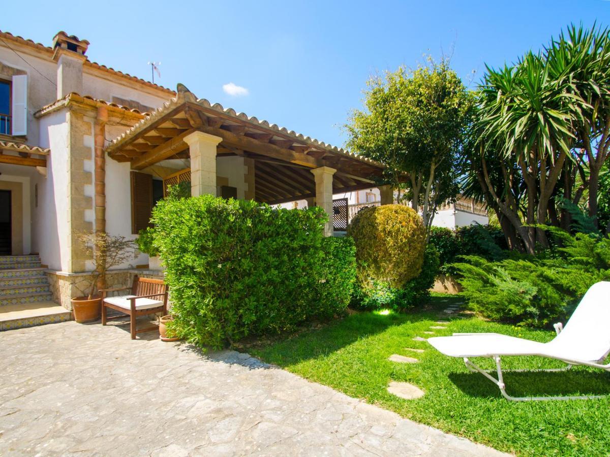 Villa Camila Para 7 Junto A Playa De Sant Pere Алькудия Экстерьер фото