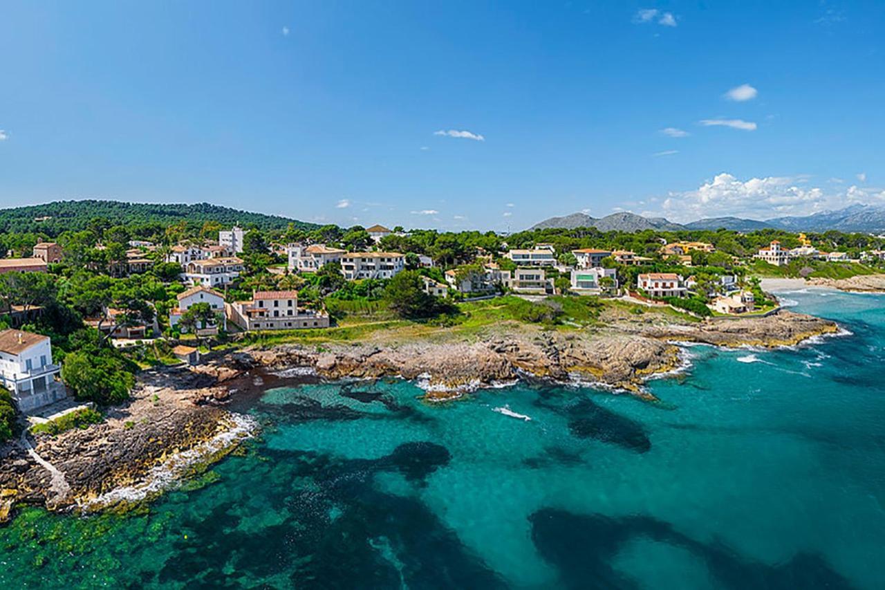 Villa Camila Para 7 Junto A Playa De Sant Pere Алькудия Экстерьер фото